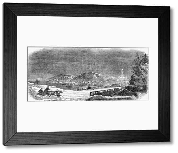 Framed Print : City of Helsingfors, 1854. Creator: Unknown Framed Print : City of Helsingfors, 1854. Creator: Unknown