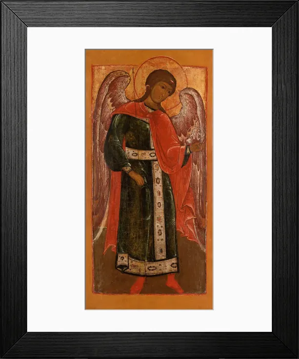 Framed Print : Archangel Michael, between 1650 and 1700. Creator: Russian School Framed Print : Archangel Michael, between 1650 and 1700. Creator: Russian School