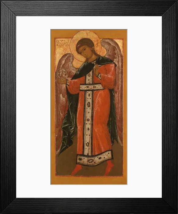 Framed Print : Archangel Gabriel, between 1650 and 1700. Creator: Russian School