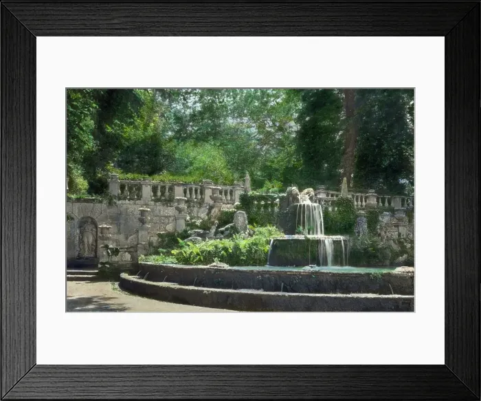 Framed Print : Villa Lante, Bagnaia, Lazio, Italy, 1925. Creator: Frances Benjamin Johnston Framed Print : Villa Lante, Bagnaia, Lazio, Italy, 1925. Creator: Frances Benjamin Johnston