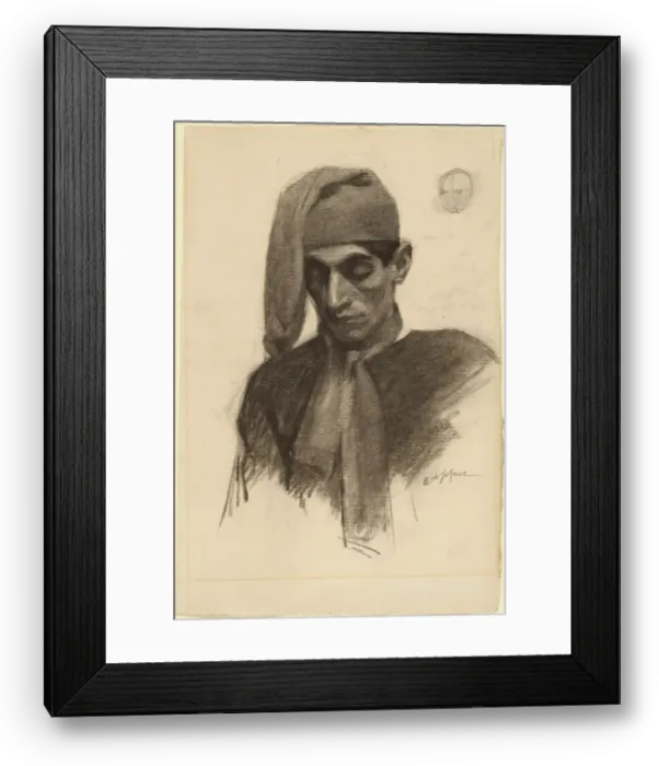 Framed Print : Jimmy Corsini, c. 1901. Creator: Edward Hopper Framed Print : Jimmy Corsini, c. 1901. Creator: Edward Hopper