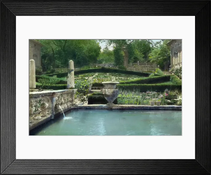 Framed Print : Villa Lante, Bagnaia, Lazio, Italy, 1925. Creator: Frances Benjamin Johnston Framed Print : Villa Lante, Bagnaia, Lazio, Italy, 1925. Creator: Frances Benjamin Johnston