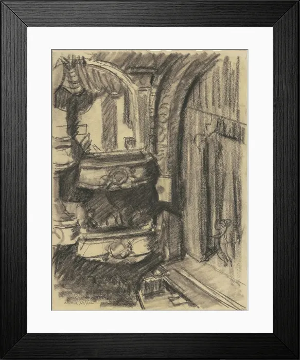 Framed Print : Burlesque Theatre, Times Square, early 1940s. Creator: Edward Hopper Framed Print : Burlesque Theatre, Times Square, early 1940s. Creator: Edward Hopper