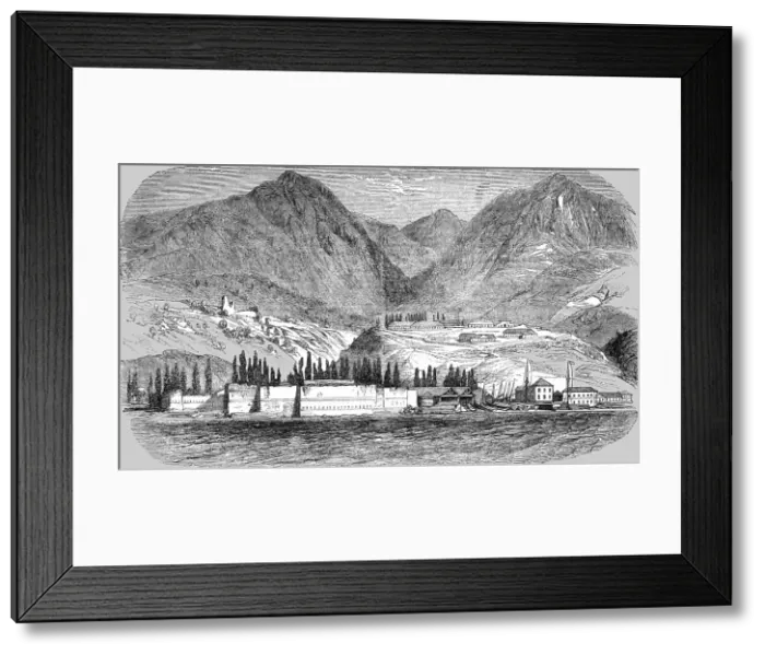 Framed Print : Soukoum Kaleh, 1854. Creator: Unknown Framed Print : Soukoum Kaleh, 1854. Creator: Unknown