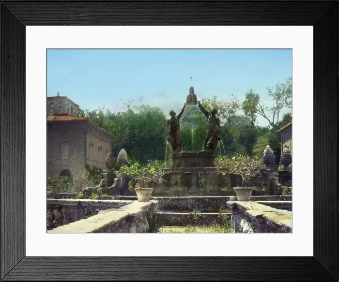 Framed Print : Villa Lante, Bagnaia, Lazio, Italy, 1925. Creator: Frances Benjamin Johnston Framed Print : Villa Lante, Bagnaia, Lazio, Italy, 1925. Creator: Frances Benjamin Johnston