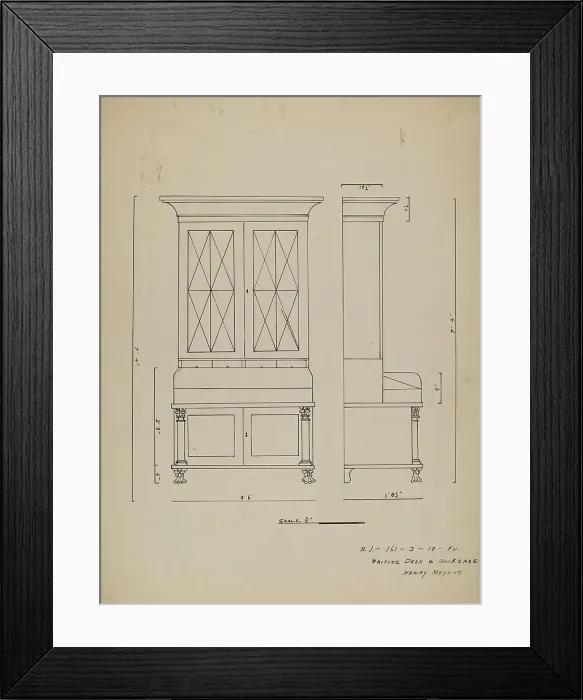 Framed Print : Chest, 1935 / 1942. Creator: Unknown Framed Print : Chest, 1935 / 1942. Creator: Unknown