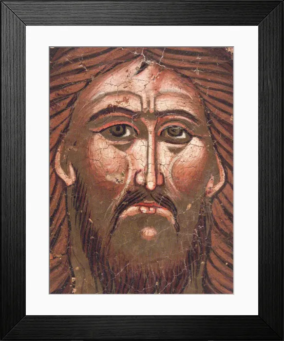Framed Print : Saint John the Baptist, between 1600 and 1700. Creator: Serbian School Framed Print : Saint John the Baptist, between 1600 and 1700. Creator: Serbian School