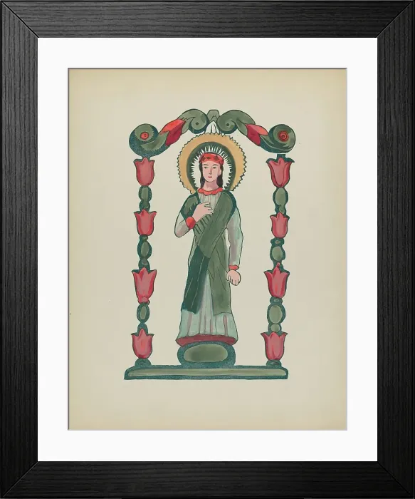 Framed Print : Unpublished Print for Immaculate Conception, 1935 / 1942. Creator: Unknown Framed Print : Unpublished Print for Immaculate Conception, 1935 / 1942. Creator: Unknown