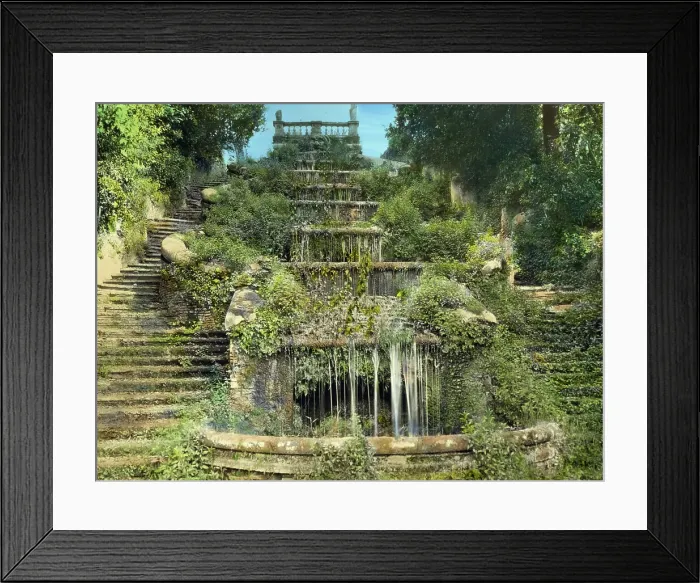 Framed Print : Villa Torlonia, Frascati, Lazio, Italy, 1925. Creator: Frances Benjamin Johnston Framed Print : Villa Torlonia, Frascati, Lazio, Italy, 1925. Creator: Frances Benjamin Johnston
