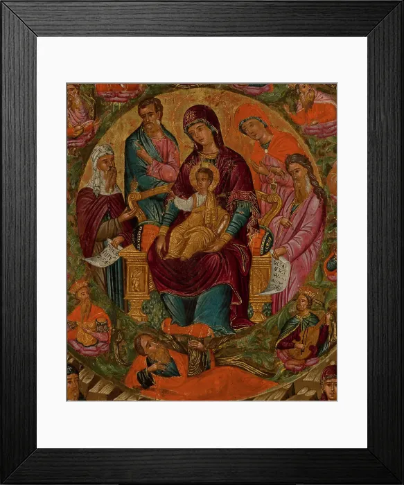Framed Print : In You Rejoiceth, between 1615 and 1648. Creator: Franghias Kavertzas Framed Print : In You Rejoiceth, between 1615 and 1648. Creator: Franghias Kavertzas