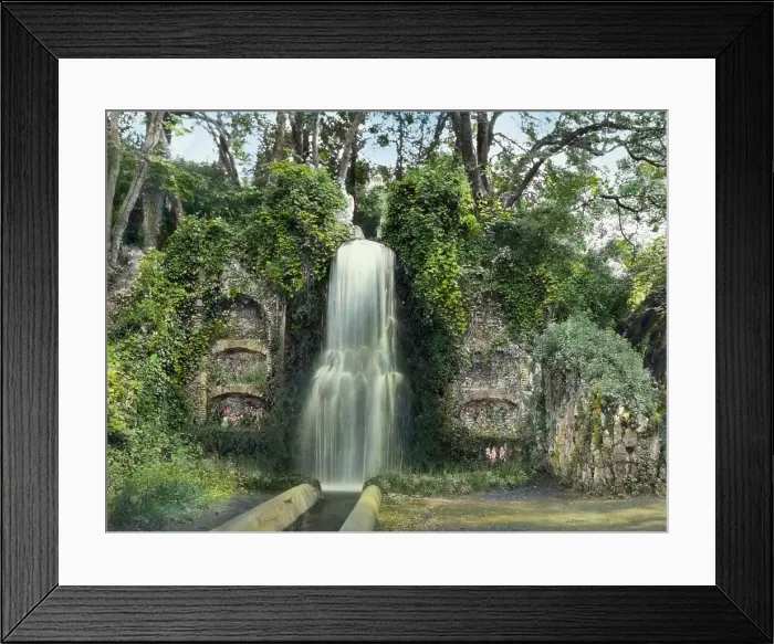 Framed Print : Villa Aldobrandini, Frascati, Lazio, Italy, 1925. Creator: Frances Benjamin Johnston Framed Print : Villa Aldobrandini, Frascati, Lazio, Italy, 1925. Creator: Frances Benjamin Johnston