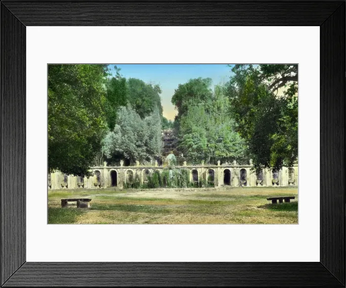 Framed Print : Villa Torlonia, Frascati, Lazio, Italy, 1925. Creator: Frances Benjamin Johnston Framed Print : Villa Torlonia, Frascati, Lazio, Italy, 1925. Creator: Frances Benjamin Johnston