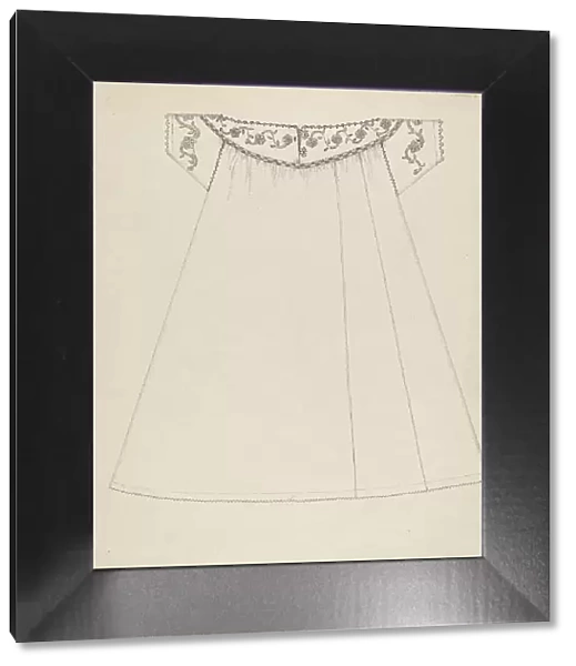 Nightgown, c. 1936. Creator: Evelyn Bailey