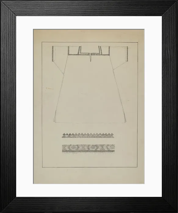 Framed Print : Chemise, c. 1936. Creator: Evelyn Bailey