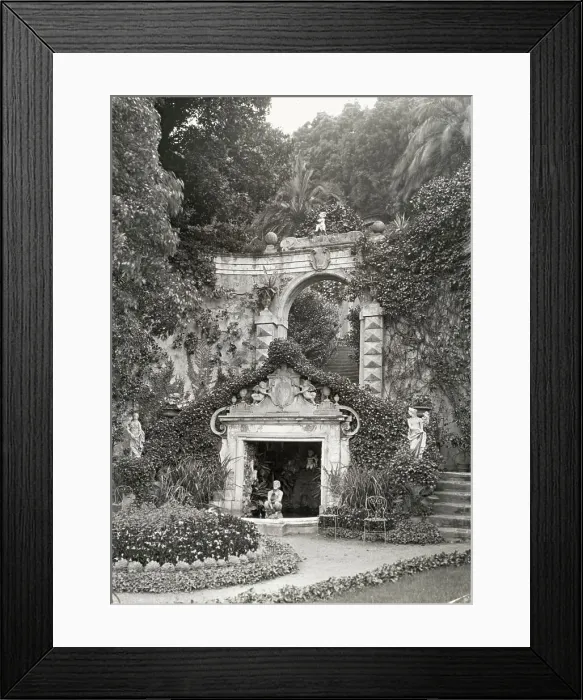 Framed Print : Villa Rolla-Rosazza, Genoa, Italy, 1925. Creator: Frances Benjamin Johnston Framed Print : Villa Rolla-Rosazza, Genoa, Italy, 1925. Creator: Frances Benjamin Johnston