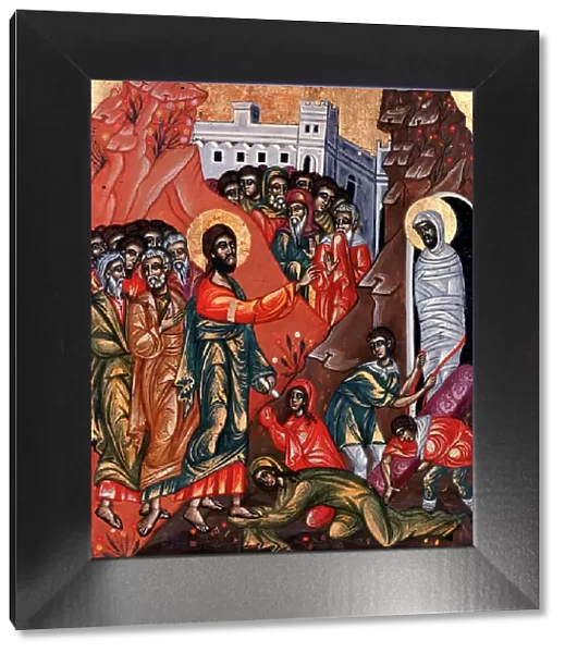 The Raising of Lazarus. Creator: Greek School