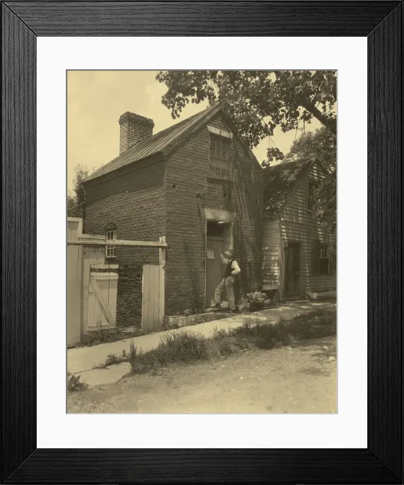 Framed Print : Courthouse of township Scott's Hill, Falmouth, between 1925 and 1929. Creator: Frances Benjamin Johnston Framed Print : Courthouse of township Scott's Hill, Falmouth, between 1925 and 1929. Creator: Frances Benjamin Johnston