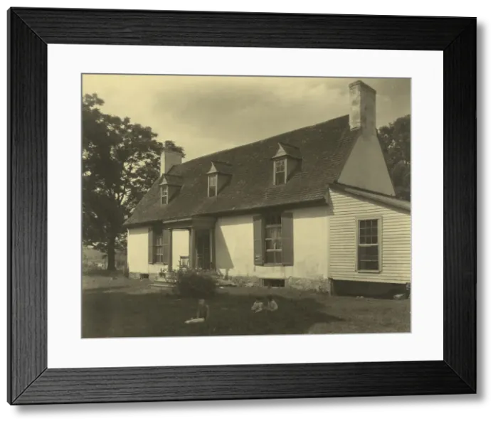 Framed Print : Falls cottage gen. exterior, between 1925 and 1929. Creator: Frances Benjamin Johnston Framed Print : Falls cottage gen. exterior, between 1925 and 1929. Creator: Frances Benjamin Johnston
