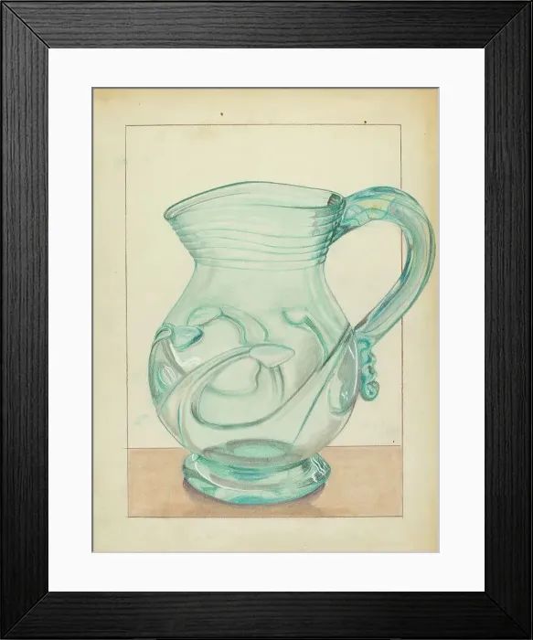 Framed Print : Pitcher, 1935 / 1942. Creator: S. Brodsky Framed Print : Pitcher, 1935 / 1942. Creator: S. Brodsky