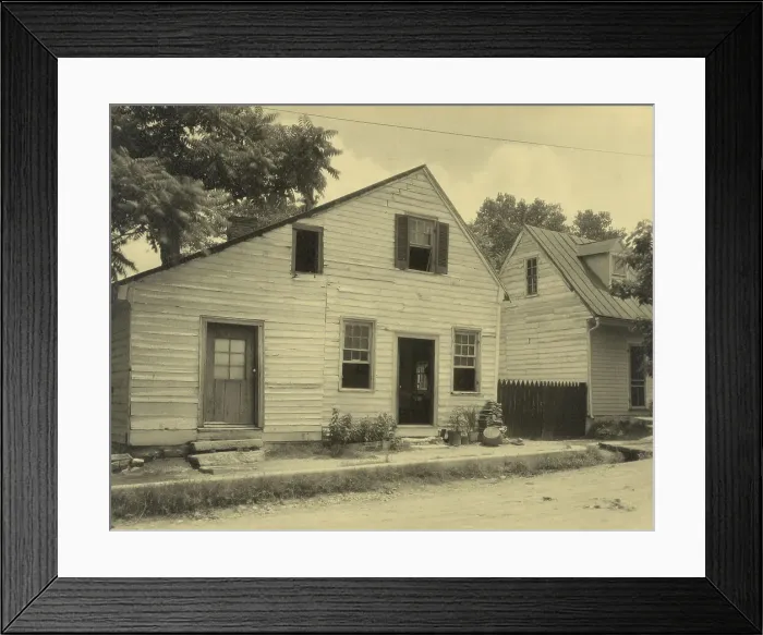 Framed Print : Forbes house, Warrenton Road, Scott's Hill, Falmouth, between 1925 and 1929. Creator: Frances Benjamin Johnston Framed Print : Forbes house, Warrenton Road, Scott's Hill, Falmouth, between 1925 and 1929. Creator: Frances Benjamin Johnston