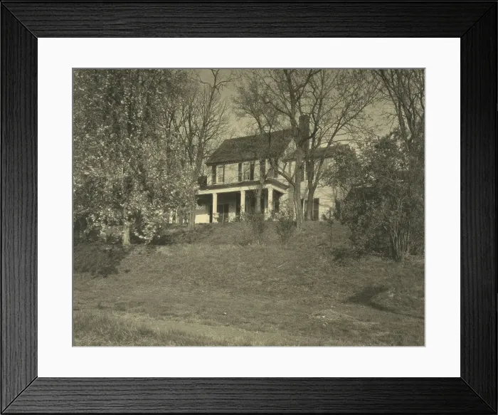 Framed Print : Gordon - Green Terrace, Falmouth, front, Washington Highway, between 1925 and 1929. Creator: Frances Benjamin Johnston Framed Print : Gordon - Green Terrace, Falmouth, front, Washington Highway, between 1925 and 1929. Creator: Frances Benjamin Johnston