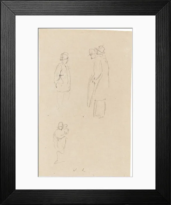 Framed Print : Figure Studies. Creator: John Linnell Framed Print : Figure Studies. Creator: John Linnell