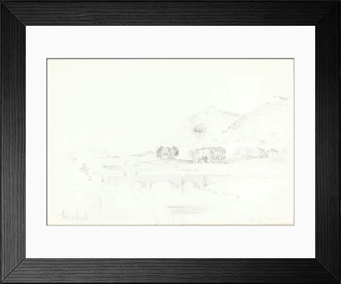 Framed Print : Tan y Bwlch. Creator: John Linnell Framed Print : Tan y Bwlch. Creator: John Linnell