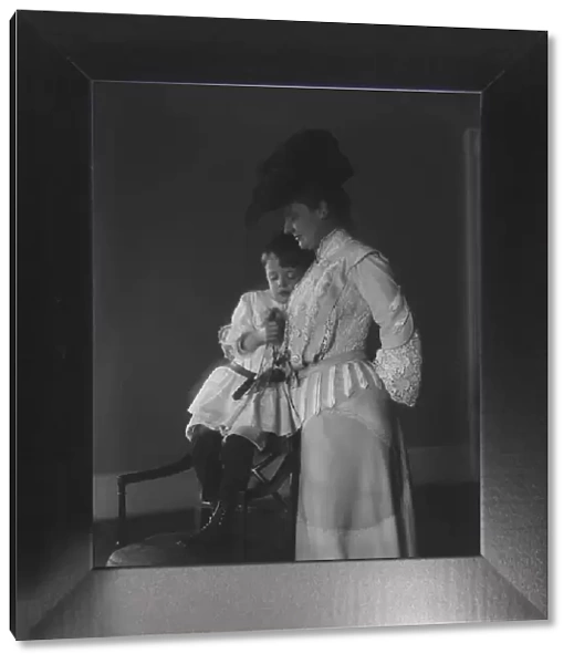 Mrs. Roosevelt, Quentin, 1902. Creator: Frances Benjamin Johnston
