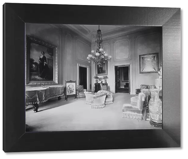 Green Room, 1893, White House, 1893. Creator: Frances Benjamin Johnston