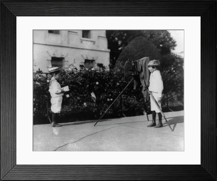 Framed Print : Quentin & Archie Roosevelt, 1902. Creator: Frances Benjamin Johnston. Quentin & Archie Roosevelt, 1902. Creator: Frances Benjamin Johnston Framed Print : Quentin & Archie Roosevelt, 1902. Creator: Frances Benjamin Johnston. Quentin & Archie Roosevelt, 1902. Creator: Frances Benjamin Johnston