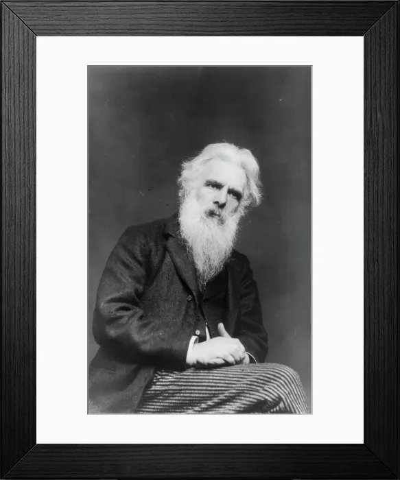 Framed Print : Eadweard Muybridge portrait, between c1890 and c1904. Creator: Frances Benjamin Johnston Framed Print : Eadweard Muybridge portrait, between c1890 and c1904. Creator: Frances Benjamin Johnston
