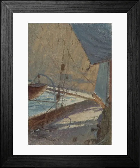 Framed Print : The Alda to starboard, c.1905. Creator: Henry Brokman Framed Print : The Alda to starboard, c.1905. Creator: Henry Brokman