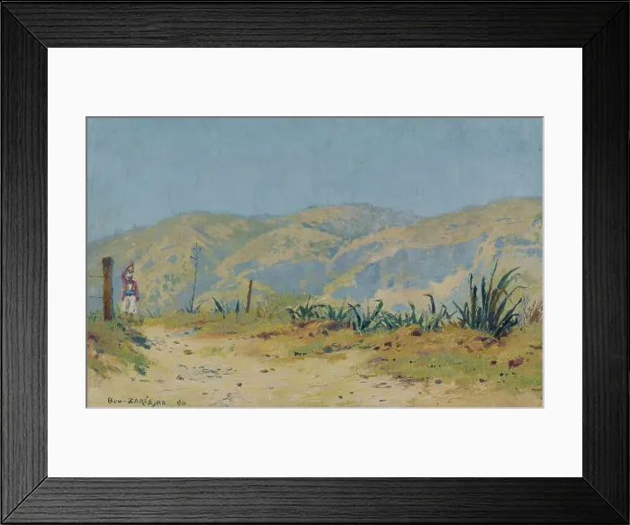 Framed Print : Bou-Zarea (Algeria), 1890. Creator: Henry Brokman Framed Print : Bou-Zarea (Algeria), 1890. Creator: Henry Brokman