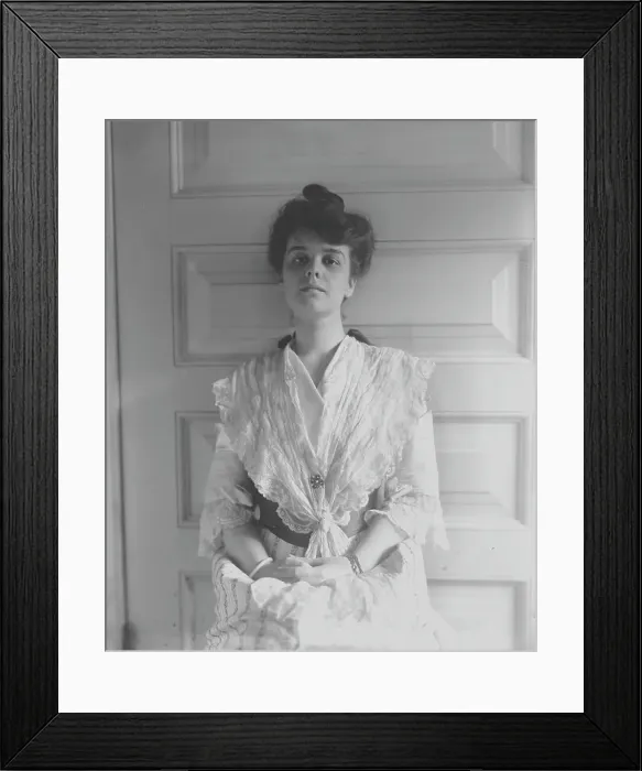 Framed Print : Helen Hay, between 1890 and 1910. Creator: Frances Benjamin Johnston Framed Print : Helen Hay, between 1890 and 1910. Creator: Frances Benjamin Johnston