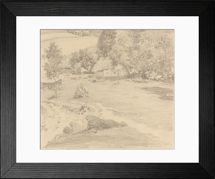 Framed Print : Vapenice, 1921. Creator: Karel Vitezslav Masek Framed Print : Vapenice, 1921. Creator: Karel Vitezslav Masek