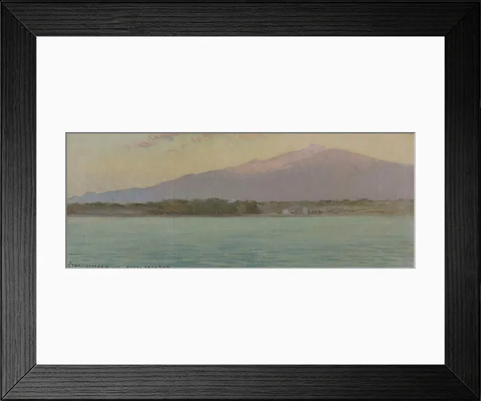 Framed Print : Etna (Sicily), 1899. Creator: Henry Brokman Framed Print : Etna (Sicily), 1899. Creator: Henry Brokman