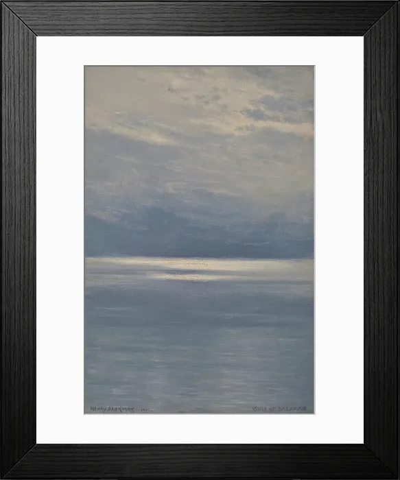 Framed Print : Gulf of Salerno (Italy), 21–06–1901. Creator: Henry Brokman Framed Print : Gulf of Salerno (Italy), 21–06–1901. Creator: Henry Brokman