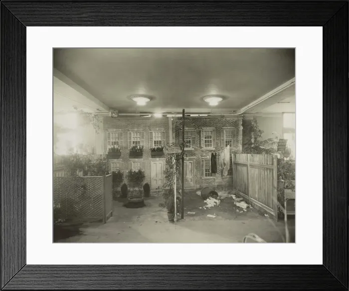 Framed Print : City Gardens Club of New York City Exhibition at the International Flower Show, March, 1921. Creator: Frances Benjamin Johnston Framed Print : City Gardens Club of New York City Exhibition at the International Flower Show, March, 1921. Creator: Frances Benjamin Johnston