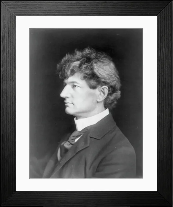 Framed Print : William Bliss Carman, between c1890 and c1910. Creator: Frances Benjamin Johnston Framed Print : William Bliss Carman, between c1890 and c1910. Creator: Frances Benjamin Johnston