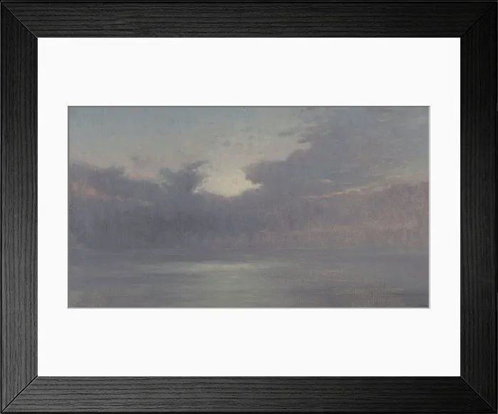 Framed Print : Clearing weather on the sea, c.1910. Creator: Henry Brokman Framed Print : Clearing weather on the sea, c.1910. Creator: Henry Brokman
