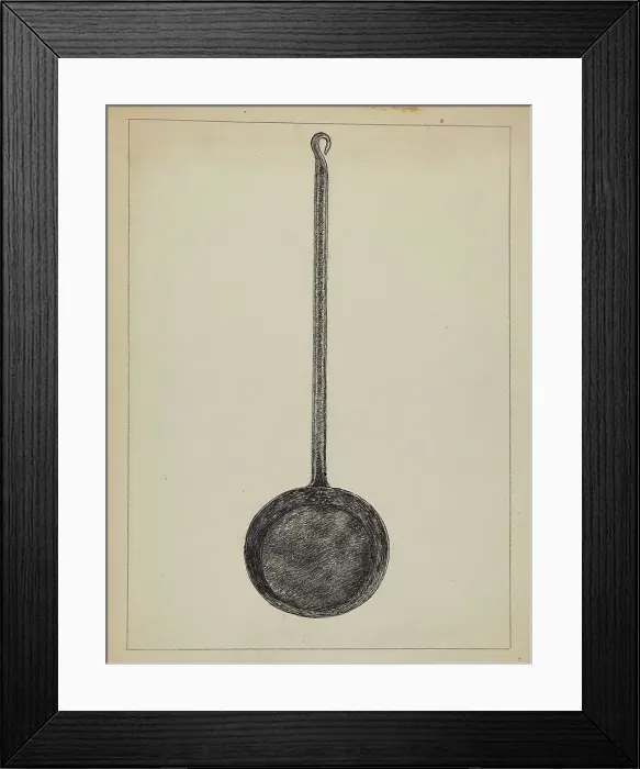 Framed Print : Skillet, c. 1935. Creator: Rollington Campbell Framed Print : Skillet, c. 1935. Creator: Rollington Campbell