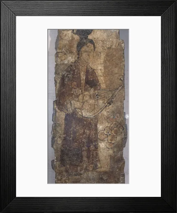Framed Print : Pipa player (Tan pipa nüshi), between 960 and 1127. Creator: Unknown Framed Print : Pipa player (Tan pipa nüshi), between 960 and 1127. Creator: Unknown