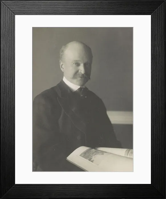 Framed Print : Charles Follen McKim, between c1890 and 1909. Creator: Frances Benjamin Johnston Framed Print : Charles Follen McKim, between c1890 and 1909. Creator: Frances Benjamin Johnston