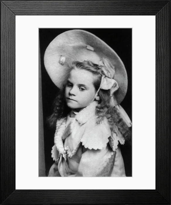 Framed Print : Miss Brewster, between c1890 and c1910. Creator: Frances Benjamin Johnston Framed Print : Miss Brewster, between c1890 and c1910. Creator: Frances Benjamin Johnston