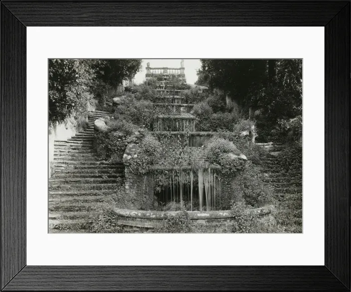 Framed Print : Villa Torlonia, Frascati, Lazio, Italy, 1925. Creator: Frances Benjamin Johnston Framed Print : Villa Torlonia, Frascati, Lazio, Italy, 1925. Creator: Frances Benjamin Johnston