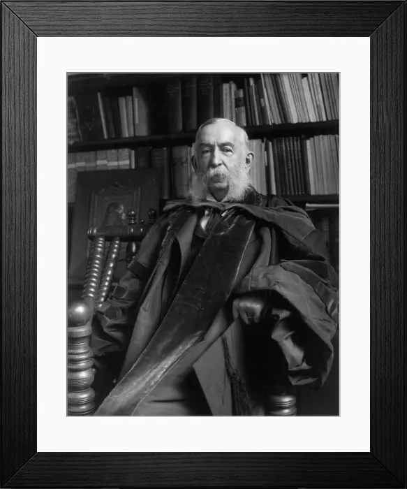 Framed Print : Dr. Daniel Coit Gilman, 1831-1908, between c1890 and c1910. Creator: Frances Benjamin Johnston