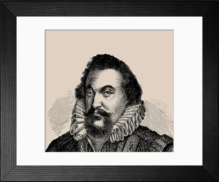 Framed Print : Organist and composer Samuel Scheidt (1587-1654). Creator: Anonymous Framed Print : Organist and composer Samuel Scheidt (1587-1654). Creator: Anonymous
