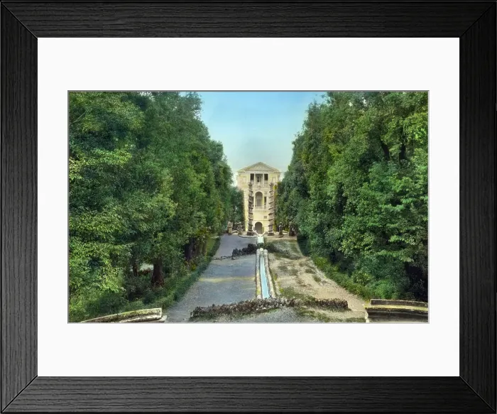 Framed Print : Villa Aldobrandini, Frascati, Lazio, Italy, 1918. Creator: Frances Benjamin Johnston Framed Print : Villa Aldobrandini, Frascati, Lazio, Italy, 1918. Creator: Frances Benjamin Johnston