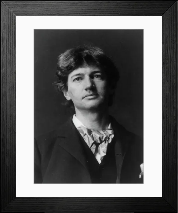 Framed Print : Bliss Carman, between c1890 and c1910. Creator: Frances Benjamin Johnston Framed Print : Bliss Carman, between c1890 and c1910. Creator: Frances Benjamin Johnston