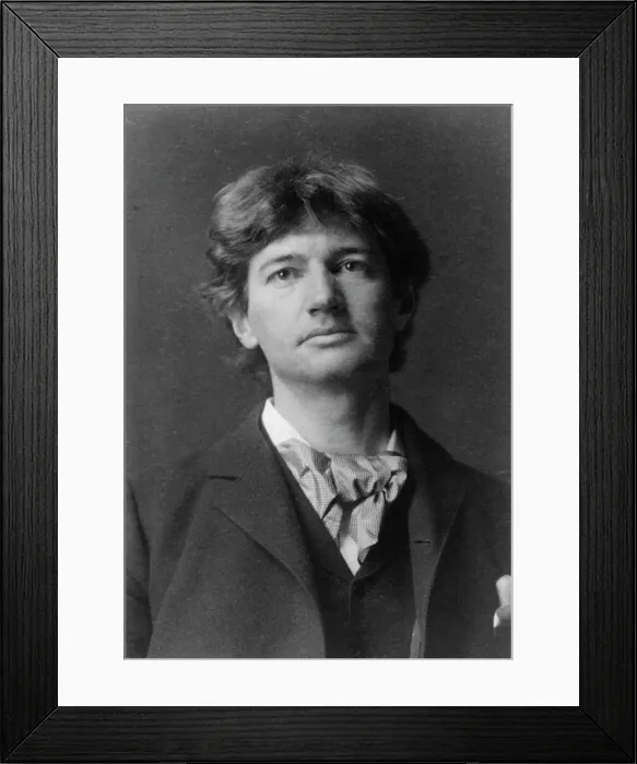 Framed Print : Bliss Carman, 1861-1929, between c1890 and c1910. Creator: Frances Benjamin Johnston Framed Print : Bliss Carman, 1861-1929, between c1890 and c1910. Creator: Frances Benjamin Johnston